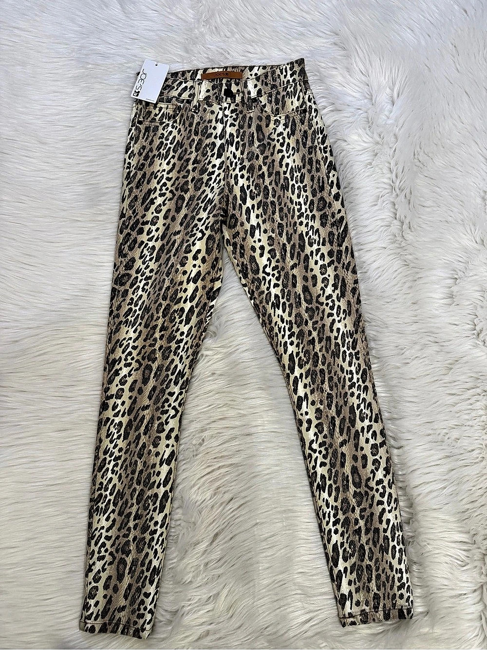 JOES Leopard Print Skinny Jeans Sz 25